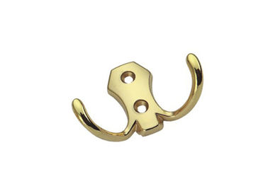 Home Application Hardware Clothes Hanger Hooks Decorative Double Coat Metal Clothes Zinc Alloy